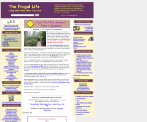 thefrugallife.com: The Frugal Life - Living Well With What You Have
