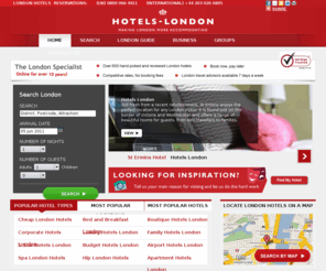 contemporary-hotels.com: LONDON HOTELS | Save up to 70% | Hotels-London.co.uk
Search discount prices on over 600 handpicked and reviewed London Hotels. From Budget to Boutique across London. Book online or by phone. No booking fees.