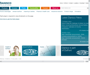 gelling-agents.com: Danisco - a world leader in food ingredients, enzymes and bio-based solutions
Danisco