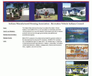 imharvic.org: Indiana Manufactured Housing Association - Recreation Vehicle Indiana Council
