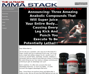 mmastack.com: MMA Stack: Anabolic Muscle Growth Stack for extreme fighters!
The Ultimate Stack for The MMA Fighter - Three Amazing Anabolic Compounds!