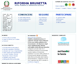 riformabrunetta.it: Home | Riforma Brunetta
