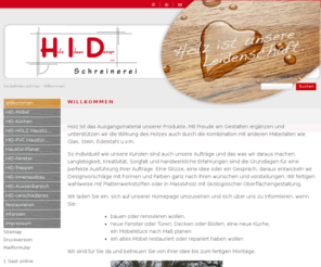 schreinerei-hid.de: Schreinerei HID - Iddeen rund ums Holz - Willkommen
CMSimple.de, DotCom, WIL-kom.de Werbeagentur