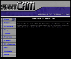 sheetcam.com: SheetCam homepage
