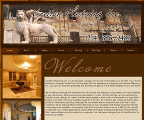 venetianplasters.net: Venetian Plaster Inc. : Trained in Italy
 Venetian Plaster Applicators - applies Venetian Plaster Dallas area