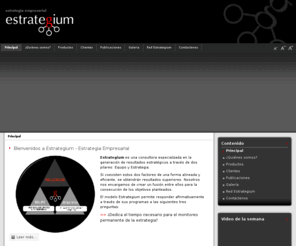 estratega.net: Estrategia Empresarial - Estrategium.com.ec
Estrategium es una consultora especializada en la generación de resultados estratégicos a través de dos pilares: Equipo y Estrategia.