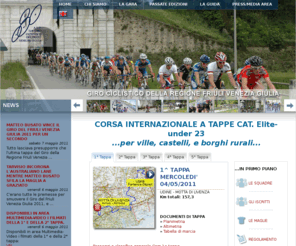 girofriuliveneziagiulia.it: Sito ufficiale del Giro Ciclistico della Regione Friuli Venezia Giulia
