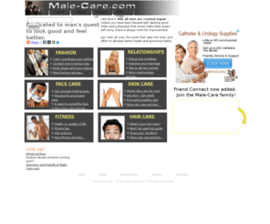 male-care.com: Male-Care.com Home Page
Male-Care.com is dedicated to man's quest to look and feel better. Tips on male skin care, hair care, face care, grooming, men's fitness, fashion, and well being. 