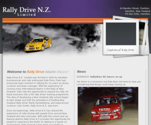 rallydrivenz.co.nz: :: Rally Drive New Zealand - for rally driving experience ::
Rally Drive New Zealand provides cars and experienced tutoring for aspiring drivers or those who just want to experience the thrill of a ride.