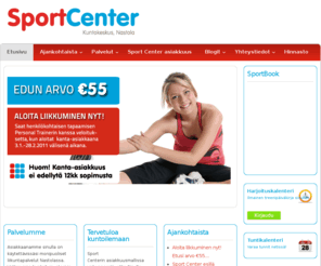 sport-center.fi: Sport Center Nastola - kuntosali, jumppa, sisäpyöräily, ryhmäliikunta
Sport Center Nastola - kuntosali, jumppa,sisäpyöräily, ryhmäliikunta