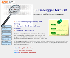 sqr-developer.com: SP Debugger for SQR - SparkPath Technologies
SQR debugger