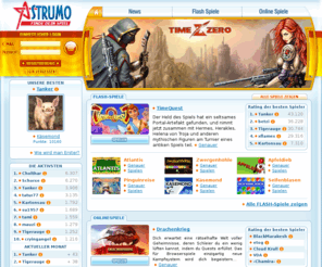 astrumo.de: ASTRUMO - Online Spiele, Browser Games, Flash Spiele, Online Games, Browserspiele - KOSTENLOS!
ASTRUMO - Online Spiele, Browser Games, Flash Spiele, Online Games, Browserspiele - KOSTENLOS!