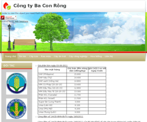 baconrong.com: Công ty Ba Con Rồng
Công ty Ba Con Rồng - Chuyên kinh doanh thuốc BVTV, phân bón và giống cây trồng