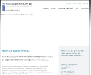 computer-in-wachtberg.com: Miesen & Zimmermann GbR | beratung, software, mediengestaltung, digitaldruck, edv
Die Fullservice Medien und Softwareagentur im Raum Kln Bonn