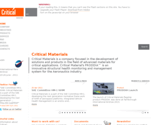critical-materials.com: Critical Materials
Critical Materials is a company part of Critical Group, a private group of companies founded in 1998 to provide solutions for mission and business critical information systems.