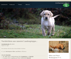 drc-suedwest.org: Deutscher Retriever Club - Landesgruppe Südwest - DRC -
			VHD - FCI
