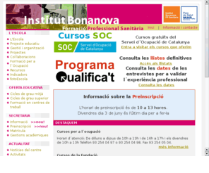 ibonanova.net: Institut Bonanova - Formaci Professional Sanitria
 