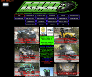 mudindustries.com: ATV SNORKEL KITS, UTV SNORKEL KITS, CAN AM OUTLANDER SNORKEL KIT, RZR SNORKEL KIT
SNORKEL KIT FOR CAN AM OUTLANDER, RENEGADE, RZR, TERYX, RHINO AND MORE...