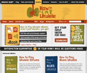 howtoplayukulele.com: How to Play Ukulele
Ukulele ebooks for your edukeation.