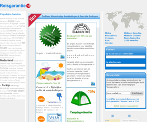 reisgarantie.nl: Reisgarantie.nl
Vindt reizen over de hele wereld. Directe prijsvergelijking. Inclusief populaire bestemmingen en attracties in de buurt.