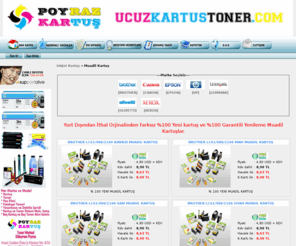 ucuzkartustoner.com: :: Poyraz Kartuş :: Ucuz Kartuş Toner
Kartuş ve Tonerlerinizi ucuz ve kaliteli fiyatlara bulabileceğiniz alışveriş sitesi.