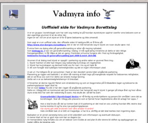 vadmyra.info: Vadmyra info - Sider for beboerne i Vadmyra BRL
Vadmyra info