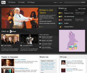 itvperspectives.com: ITV
The official ITV home of ITV shows, includes ITV Player, TV Guide, ITV News, ITV1, ITV2, ITV3 and ITV4