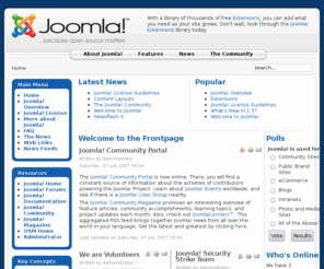 saffi.biz: Welcome to the Frontpage
Joomla! - the dynamic portal engine and content management system