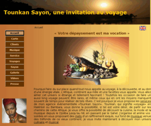 tounkansayon.com: Tounkan Sayon Accueil
service traiteur africain, agence évènementielle, musique africaine