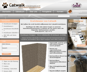catwalk-system.com: Kratzbaum - Katzenkratzbaum - Kratzbäume - Katzenkratzbaumsystem von Catwalk
