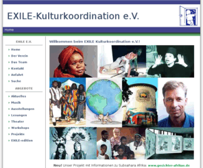 exile-ev.de: EXILE-Kulturkoordination e.V.
Exile Kultur Koordination e.V. Essen