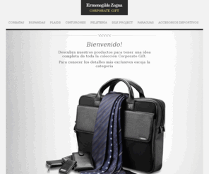 zegnacorporategift.com: Ermenegildo Zegna Corporate Gift - L'esclusività di un servizio personalizzato
Ermenegildo Zegna Corporate Gift: la qualità e la tradizione di Ermenegildo Zegna al servizio delle aziende per interpretare l'immagine corporate su misura con prodotti personali e inconfondibili.