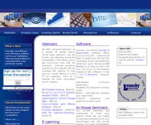 launsby.com: Launsby Consulting - Keeping Industry Competitive
Design of Experiments, Six Sigma and Quality Control Training.  Books, Training Tools, Statapult, Catapult, Online Training, E-Learning, Webinars, 8D Problem Solving, MSA Gage, Process Validation, FMEA
