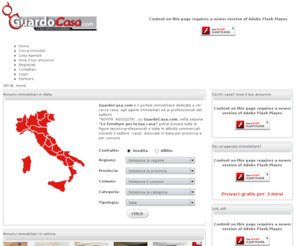 lefornitureperlatuacasa.net: Guardocasa.com - la tua vetrina immobiliare
Guardocasa.com  la tua vetrina immobiliare dove puoi trovare le agenzie immobiliari e gli annunci immobiliari di vario tipo: appartamenti, ville, rustici, case al mare, case in affitto e vacanza.