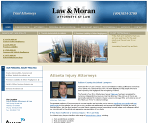 petelawattorney.com: Atlanta  Injury Lawyer | Decatur Georgia Accident Attorney | Fulton County Premises Liability Lawyer
Fulton County personal injury - accident  lawyer? Call 404-814-3700 to contact Law & Moran in Atlanta, Georgia