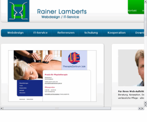 rl-itservice.de: Webdesign Neuss Dormagen Webdesigner
Webdesigner Raum Köln Düsseldorf Neuss Dormagen: Gestaltung Ihrer Homepage oder Ihres Onlineshop, Homepagegestaltung für kleine und mittlere Unternehmen