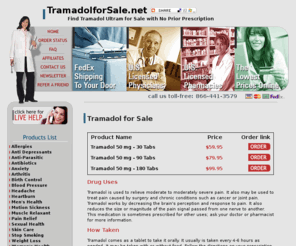 tramadolforsale.net: Find Tramadol Ultram for Sale with No Prior Prescription at TramadolforSale.net
Tramadol for Sale Online with No Prior Prescription