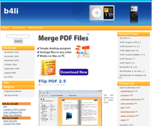 b4li.com: freeware and shareware
about freeware and shareware collections