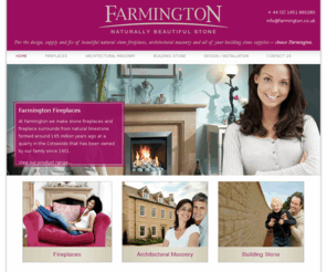 farmingtonnaturalstone.co.uk: Farmington natural stone | Home
Natural stone fireplace surrounds and stone fireplace design by Farmington, the UK market leader in fireplace mantel surrounds and stone fireplace mantels