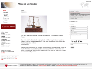 mcleodverlander.com: McLeod Verlander, lawyers in Monroe, LA, Louisiana
MONROE, LA, Louisiana lawyers focusing on, Commercial Litigation, Education, Employment Law