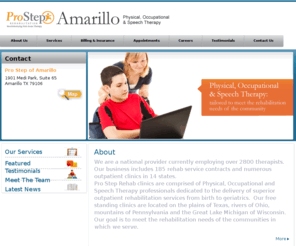 prostepamarillo.com: Pro Step of Amarillo
Pro Step of Amarillo
