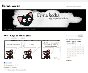 blackcat.cz: Černá kočka | takovej jeden docela divnej komix
