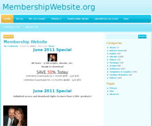 membershipwebsite.org: Membership Website
Membership website is your resource for membership website videos, articles and everyday conversation.
