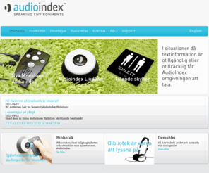 audioindex.se: Audioguide - Tillgänglighet Museum & Bibilotek
Audioindex erbjuder ett paket med audioguide som ökar tillgänglighet på exempelvis museum och bibliotek. Välkommen till Audioindex!