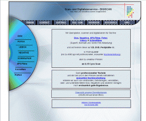 digiscan.de: Scanservice digiscan.de - Dias scannen & digitalisieren
Scanservice + Digitalisierservice Digiscan. Dias, Negative, Filme, Fotos scannen und digitalisieren. Digitalisierung von Videos, Schallplatten und Musik-Kassetten.