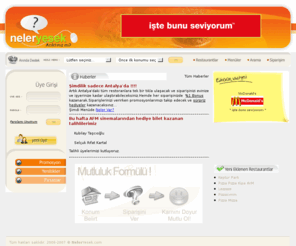 neleryesek.com: NelerYesek ? - Acıktınız mı?
