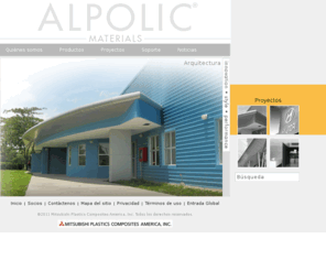 alpolic-latinamerica.com: ALPOLIC® -  Innovación  Estilo  Funcionamiento
Líder mundial en materiales de compuestos de aluminio