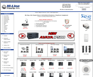 hilinesupply.com: Hi-Line Supply Inc. | Business Telephone Systems
Hi Line Supply sells and repairs Nortel Norstar T7100 phone systems and sells and repairs other new, used, & reconditioned business telephone systems & business telephone equipment such as Avaya, Nortel, Meridian, Vodavi, Toshiba, WIN, NEC, Trillium, Panasonic, Bogen, ICC, Costar Video, and General Cabling.