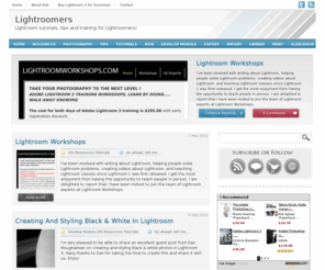 lightroomers.com: Lightroom tutorials, tips and training for Lightroomers!
For people who use Lightroom.