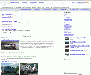 arabalari.net: 
arabalar |  araba resimleri, oyunlarÄ±, fiyatlarÄ±, otomobil markalarÄ±, modifiye  

Arabalar | Otomobil dÃ¼nyasÄ±ndaki son geliÅmeler, araba haberleri, resimleri, araba fiyatlarÄ±, ikinci el piyasa...